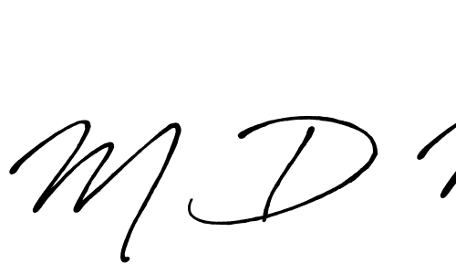 Also You can easily find your signature by using the search form. We will create M D M name handwritten signature images for you free of cost using Antro_Vectra_Bolder sign style. M D M signature style 7 images and pictures png