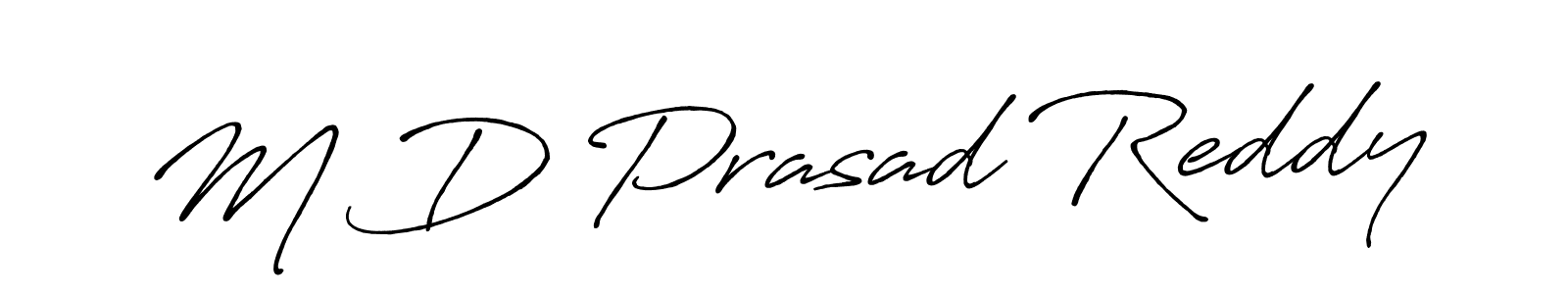 if you are searching for the best signature style for your name M D Prasad Reddy. so please give up your signature search. here we have designed multiple signature styles  using Antro_Vectra_Bolder. M D Prasad Reddy signature style 7 images and pictures png