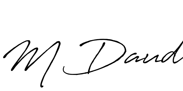 This is the best signature style for the M Daud name. Also you like these signature font (Antro_Vectra_Bolder). Mix name signature. M Daud signature style 7 images and pictures png