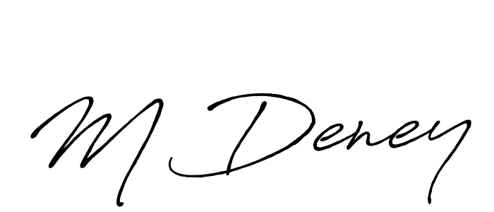 if you are searching for the best signature style for your name M Deney. so please give up your signature search. here we have designed multiple signature styles  using Antro_Vectra_Bolder. M Deney signature style 7 images and pictures png