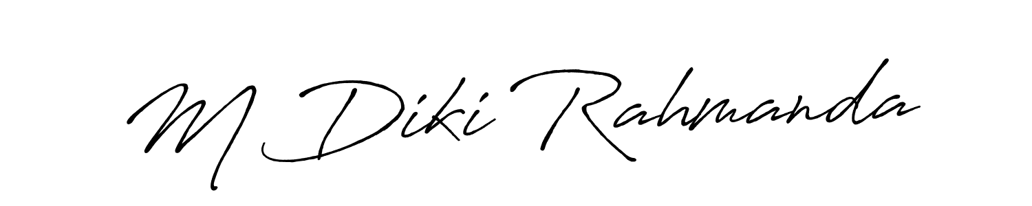 Here are the top 10 professional signature styles for the name M Diki Rahmanda. These are the best autograph styles you can use for your name. M Diki Rahmanda signature style 7 images and pictures png