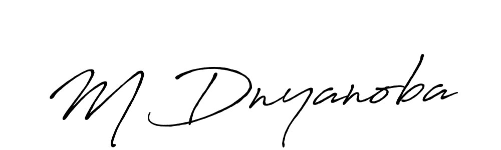 Also You can easily find your signature by using the search form. We will create M Dnyanoba name handwritten signature images for you free of cost using Antro_Vectra_Bolder sign style. M Dnyanoba signature style 7 images and pictures png