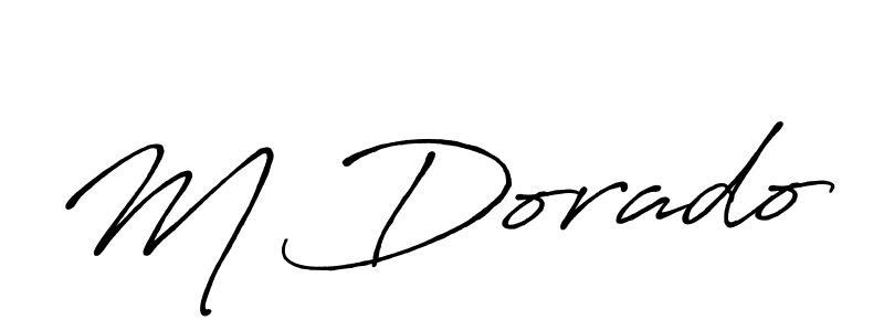 It looks lik you need a new signature style for name M Dorado. Design unique handwritten (Antro_Vectra_Bolder) signature with our free signature maker in just a few clicks. M Dorado signature style 7 images and pictures png