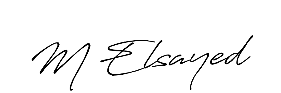 Best and Professional Signature Style for M Elsayed. Antro_Vectra_Bolder Best Signature Style Collection. M Elsayed signature style 7 images and pictures png