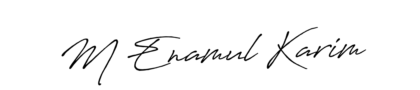 Make a beautiful signature design for name M Enamul Karim. Use this online signature maker to create a handwritten signature for free. M Enamul Karim signature style 7 images and pictures png