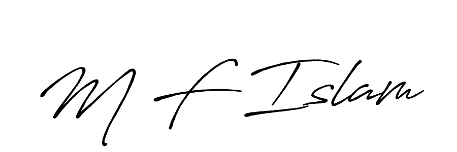 Here are the top 10 professional signature styles for the name M F Islam. These are the best autograph styles you can use for your name. M F Islam signature style 7 images and pictures png