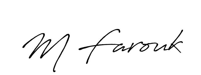 You can use this online signature creator to create a handwritten signature for the name M Farouk. This is the best online autograph maker. M Farouk signature style 7 images and pictures png