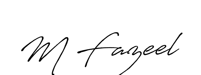 Here are the top 10 professional signature styles for the name M Fazeel. These are the best autograph styles you can use for your name. M Fazeel signature style 7 images and pictures png