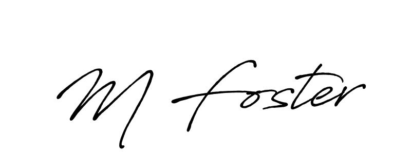 How to Draw M Foster signature style? Antro_Vectra_Bolder is a latest design signature styles for name M Foster. M Foster signature style 7 images and pictures png