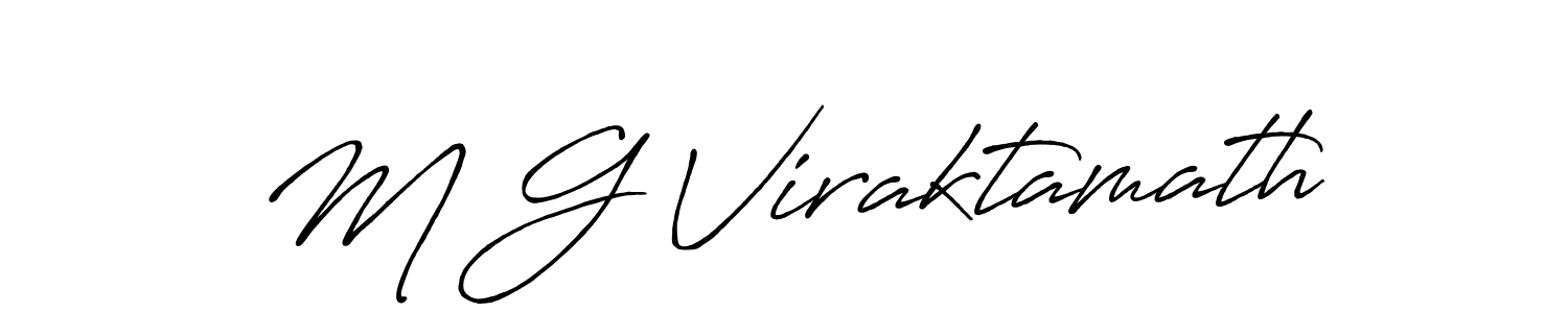 Antro_Vectra_Bolder is a professional signature style that is perfect for those who want to add a touch of class to their signature. It is also a great choice for those who want to make their signature more unique. Get M G Viraktamath name to fancy signature for free. M G Viraktamath signature style 7 images and pictures png