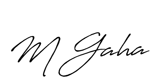 Make a short M Gaha signature style. Manage your documents anywhere anytime using Antro_Vectra_Bolder. Create and add eSignatures, submit forms, share and send files easily. M Gaha signature style 7 images and pictures png