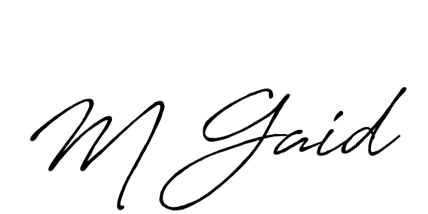 Here are the top 10 professional signature styles for the name M Gaid. These are the best autograph styles you can use for your name. M Gaid signature style 7 images and pictures png