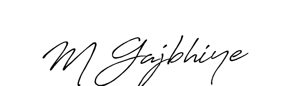 Also You can easily find your signature by using the search form. We will create M Gajbhiye name handwritten signature images for you free of cost using Antro_Vectra_Bolder sign style. M Gajbhiye signature style 7 images and pictures png