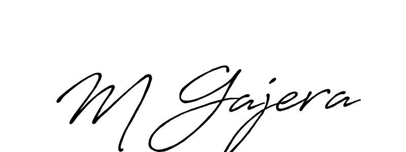 Make a beautiful signature design for name M Gajera. Use this online signature maker to create a handwritten signature for free. M Gajera signature style 7 images and pictures png