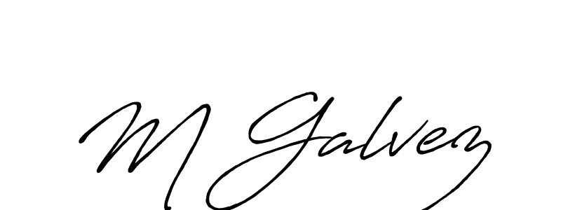 Best and Professional Signature Style for M Galvez. Antro_Vectra_Bolder Best Signature Style Collection. M Galvez signature style 7 images and pictures png