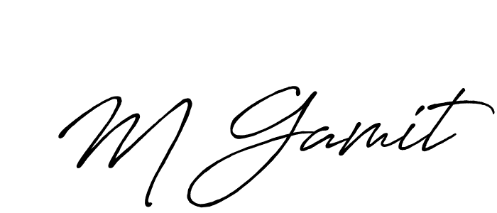 You should practise on your own different ways (Antro_Vectra_Bolder) to write your name (M Gamit) in signature. don't let someone else do it for you. M Gamit signature style 7 images and pictures png