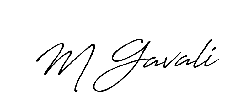 Also You can easily find your signature by using the search form. We will create M Gavali name handwritten signature images for you free of cost using Antro_Vectra_Bolder sign style. M Gavali signature style 7 images and pictures png