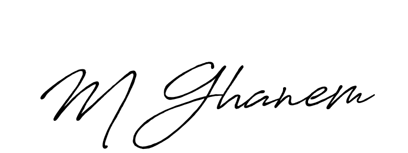 You should practise on your own different ways (Antro_Vectra_Bolder) to write your name (M Ghanem) in signature. don't let someone else do it for you. M Ghanem signature style 7 images and pictures png