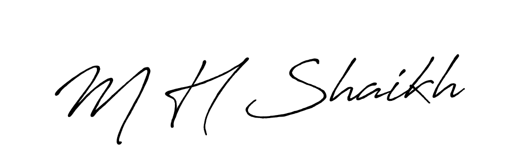 Check out images of Autograph of M H Shaikh name. Actor M H Shaikh Signature Style. Antro_Vectra_Bolder is a professional sign style online. M H Shaikh signature style 7 images and pictures png