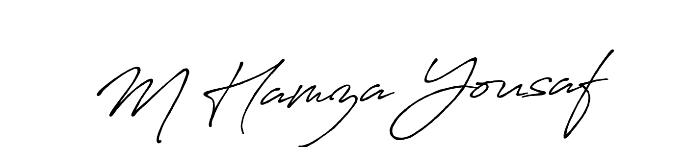 Once you've used our free online signature maker to create your best signature Antro_Vectra_Bolder style, it's time to enjoy all of the benefits that M Hamza Yousaf name signing documents. M Hamza Yousaf signature style 7 images and pictures png