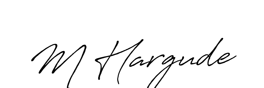 This is the best signature style for the M Hargude name. Also you like these signature font (Antro_Vectra_Bolder). Mix name signature. M Hargude signature style 7 images and pictures png