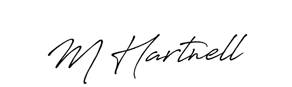 It looks lik you need a new signature style for name M Hartnell. Design unique handwritten (Antro_Vectra_Bolder) signature with our free signature maker in just a few clicks. M Hartnell signature style 7 images and pictures png