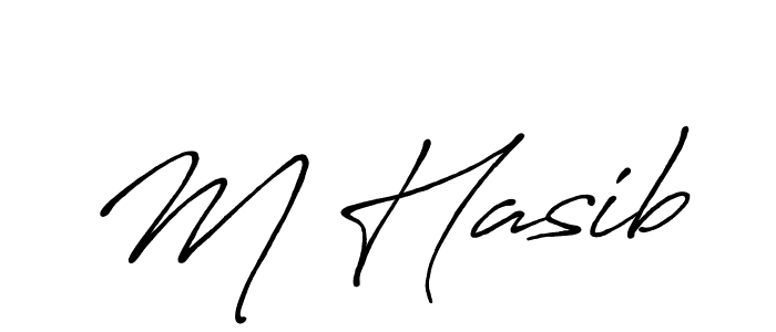 Best and Professional Signature Style for M Hasib. Antro_Vectra_Bolder Best Signature Style Collection. M Hasib signature style 7 images and pictures png