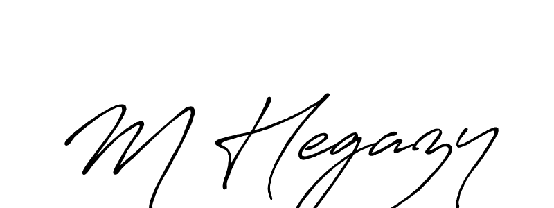 You should practise on your own different ways (Antro_Vectra_Bolder) to write your name (M Hegazy) in signature. don't let someone else do it for you. M Hegazy signature style 7 images and pictures png