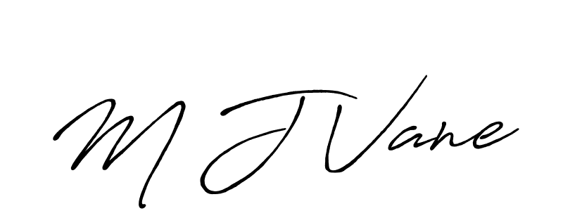 Also You can easily find your signature by using the search form. We will create M J Vane name handwritten signature images for you free of cost using Antro_Vectra_Bolder sign style. M J Vane signature style 7 images and pictures png