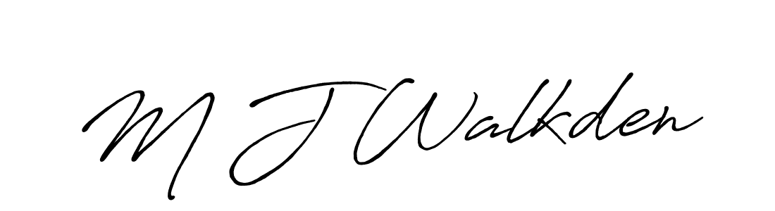 Best and Professional Signature Style for M J Walkden. Antro_Vectra_Bolder Best Signature Style Collection. M J Walkden signature style 7 images and pictures png