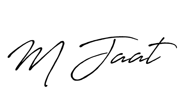 Also we have M Jaat name is the best signature style. Create professional handwritten signature collection using Antro_Vectra_Bolder autograph style. M Jaat signature style 7 images and pictures png