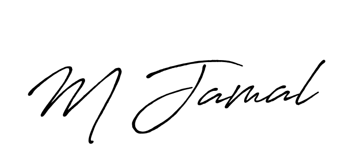 if you are searching for the best signature style for your name M Jamal. so please give up your signature search. here we have designed multiple signature styles  using Antro_Vectra_Bolder. M Jamal signature style 7 images and pictures png