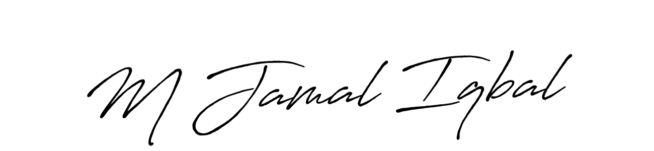 Once you've used our free online signature maker to create your best signature Antro_Vectra_Bolder style, it's time to enjoy all of the benefits that M Jamal Iqbal name signing documents. M Jamal Iqbal signature style 7 images and pictures png