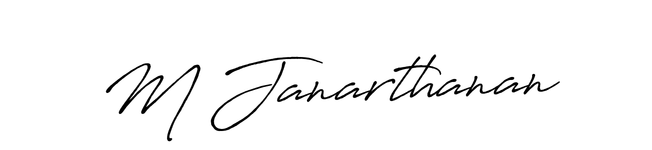 if you are searching for the best signature style for your name M Janarthanan. so please give up your signature search. here we have designed multiple signature styles  using Antro_Vectra_Bolder. M Janarthanan signature style 7 images and pictures png