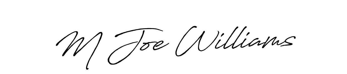 How to Draw M Joe Williams signature style? Antro_Vectra_Bolder is a latest design signature styles for name M Joe Williams. M Joe Williams signature style 7 images and pictures png