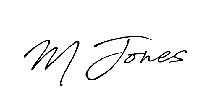 Antro_Vectra_Bolder is a professional signature style that is perfect for those who want to add a touch of class to their signature. It is also a great choice for those who want to make their signature more unique. Get M Jones name to fancy signature for free. M Jones signature style 7 images and pictures png