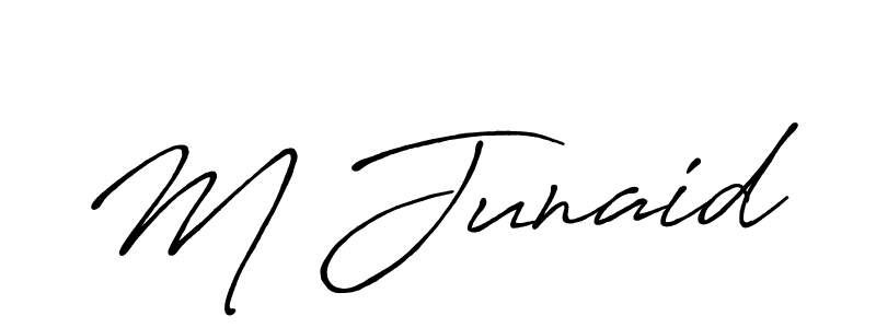 How to Draw M Junaid signature style? Antro_Vectra_Bolder is a latest design signature styles for name M Junaid. M Junaid signature style 7 images and pictures png