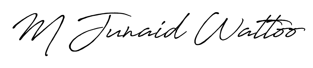 Create an unforgettable impression when signing with M Junaid Wattoo name styled in Antro_Vectra_Bolder typography. 100% free online generator. M Junaid Wattoo signature style 7 images and pictures png