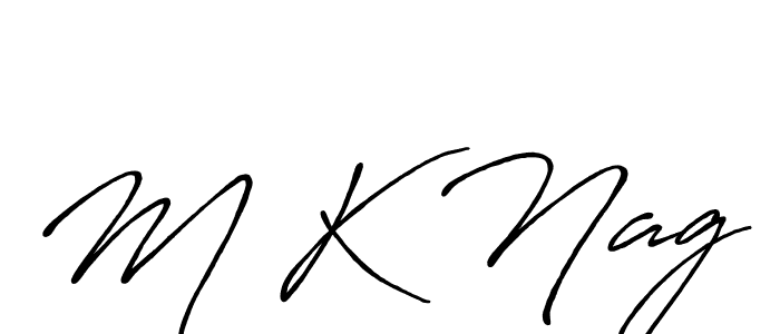 Make a beautiful signature design for name M K Nag. Use this online signature maker to create a handwritten signature for free. M K Nag signature style 7 images and pictures png