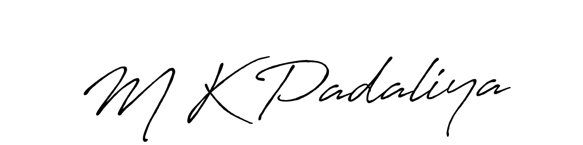 How to Draw M K Padaliya signature style? Antro_Vectra_Bolder is a latest design signature styles for name M K Padaliya. M K Padaliya signature style 7 images and pictures png
