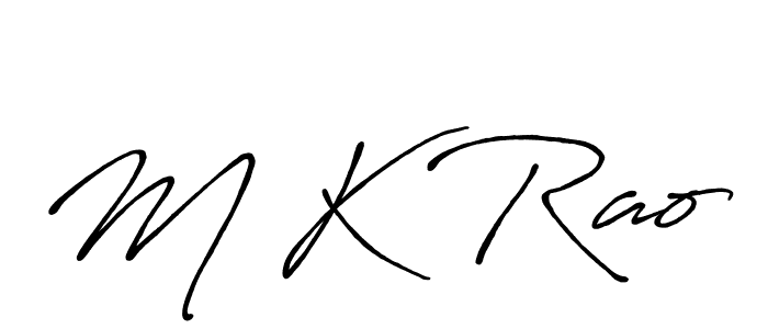 How to Draw M K Rao signature style? Antro_Vectra_Bolder is a latest design signature styles for name M K Rao. M K Rao signature style 7 images and pictures png