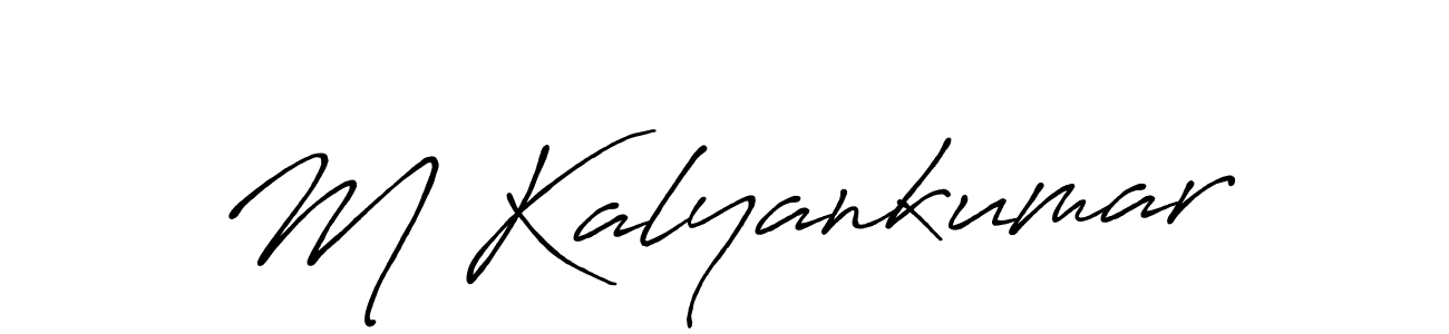 Once you've used our free online signature maker to create your best signature Antro_Vectra_Bolder style, it's time to enjoy all of the benefits that M Kalyankumar name signing documents. M Kalyankumar signature style 7 images and pictures png