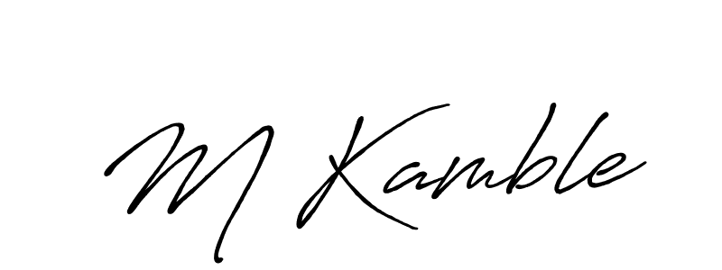 How to Draw M Kamble signature style? Antro_Vectra_Bolder is a latest design signature styles for name M Kamble. M Kamble signature style 7 images and pictures png