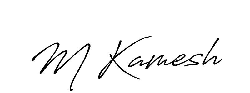 This is the best signature style for the M Kamesh name. Also you like these signature font (Antro_Vectra_Bolder). Mix name signature. M Kamesh signature style 7 images and pictures png