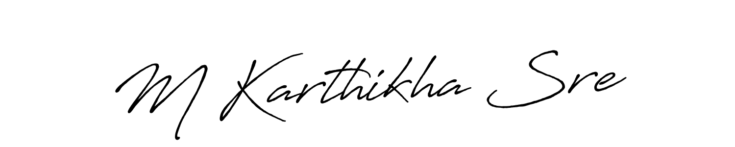 You can use this online signature creator to create a handwritten signature for the name M Karthikha Sre. This is the best online autograph maker. M Karthikha Sre signature style 7 images and pictures png