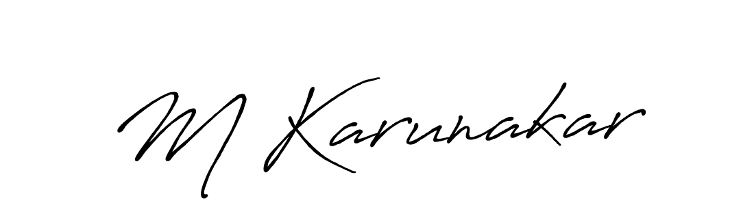 You can use this online signature creator to create a handwritten signature for the name M Karunakar. This is the best online autograph maker. M Karunakar signature style 7 images and pictures png