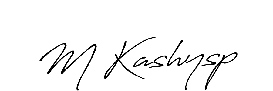 Make a beautiful signature design for name M Kashysp. Use this online signature maker to create a handwritten signature for free. M Kashysp signature style 7 images and pictures png