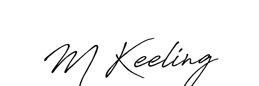 How to Draw M Keeling signature style? Antro_Vectra_Bolder is a latest design signature styles for name M Keeling. M Keeling signature style 7 images and pictures png