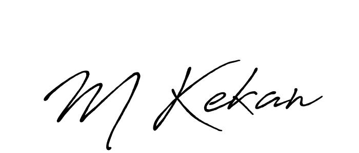 Make a beautiful signature design for name M Kekan. Use this online signature maker to create a handwritten signature for free. M Kekan signature style 7 images and pictures png