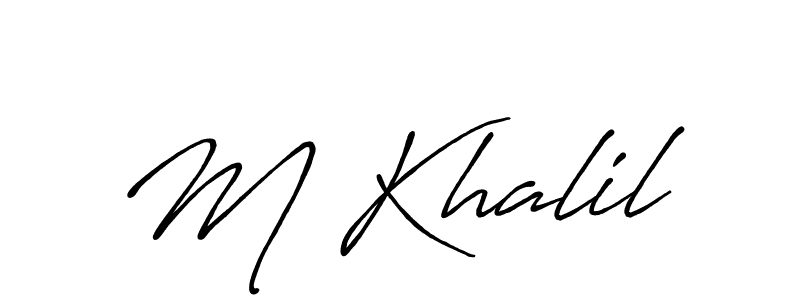 How to Draw M Khalil signature style? Antro_Vectra_Bolder is a latest design signature styles for name M Khalil. M Khalil signature style 7 images and pictures png